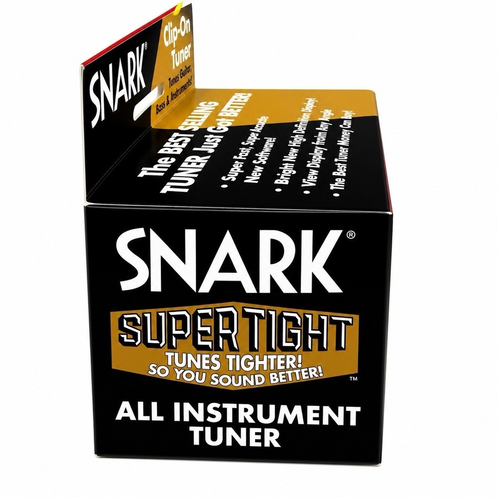 Snark ST-8 Super Tight RE Rechargeable Clip-On Tuner for All Instruments, Black - Picture 6 of 7